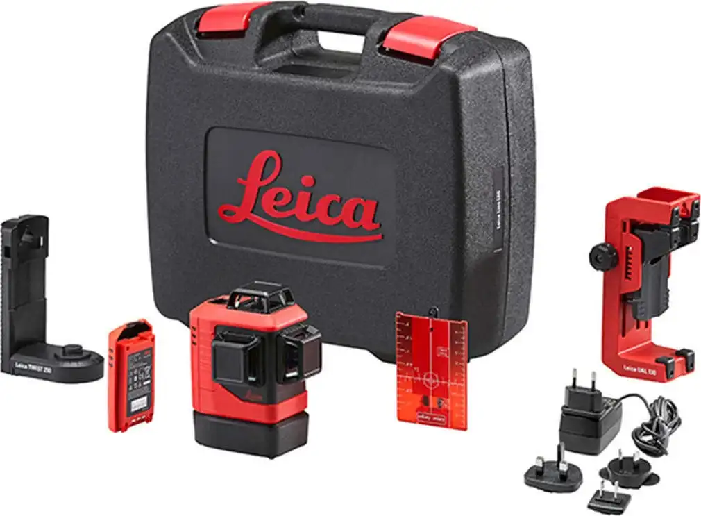 Leica Lino L6R Çizgi Nokta Lazer Kırmızı Set