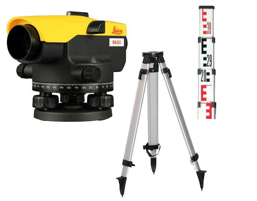 Leica NA324 Optik Nivo Seti (24X)