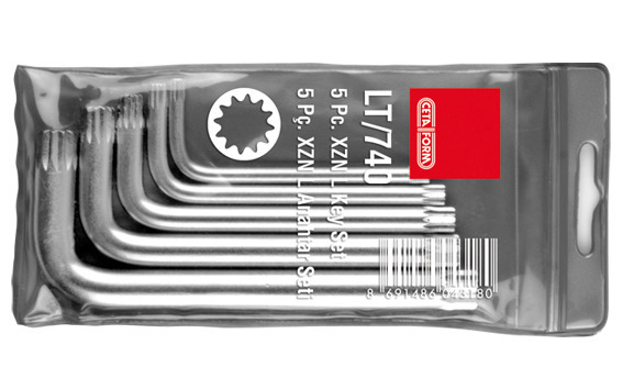 Cetaform LT/740 5 Parça Xzn L Anahtar Takımı