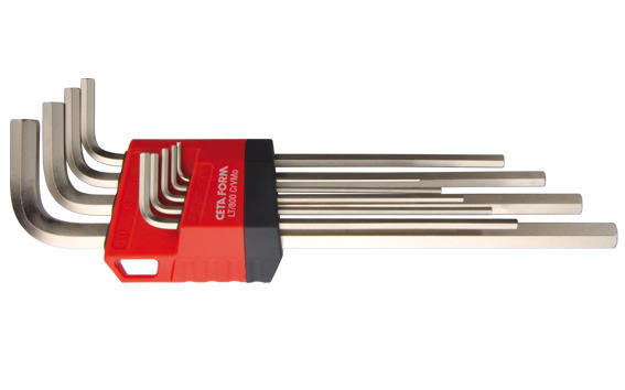 Cetaform LT/800 9 Parça L Allen Anahtar Takımı (Uzun Tip)
