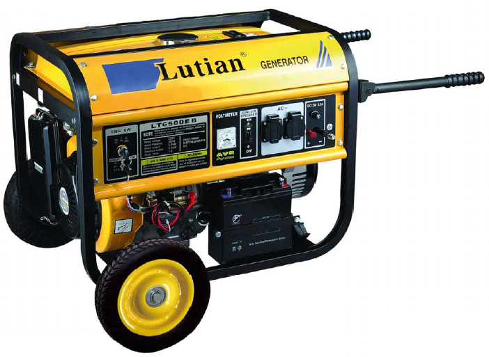 Lutian LT6500 EB-F3 Benzinli Jeneratör 5.2 KW 380 V (Bakır Sargılı)