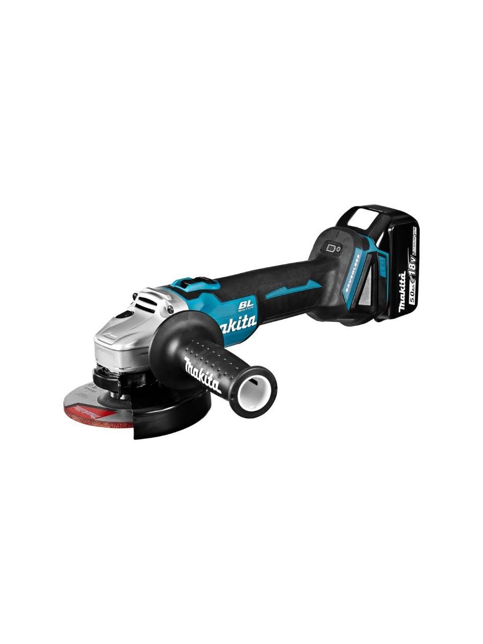 Makita DGA504RTJ Akülü Avuç Taşlama 125mm 18V 5.0Ah