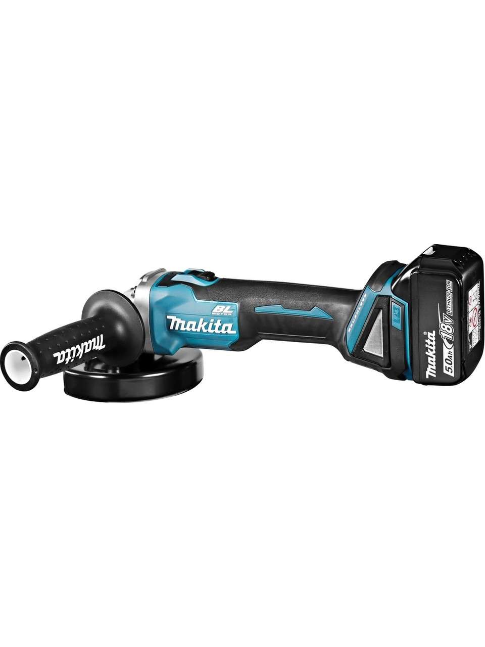 Makita DGA504RTJ Akülü Avuç Taşlama 125mm 18V 5.0Ah