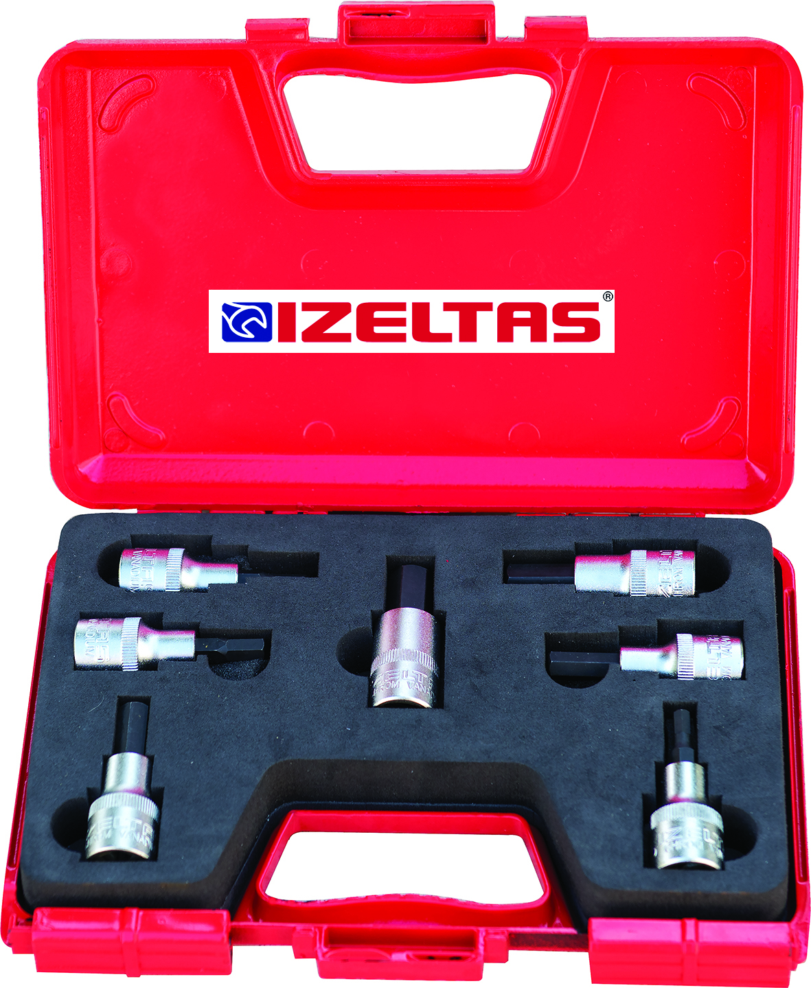 İZELTAŞ 1113001107 7'Li Lokmalı Allen Uç Takımı 1/2"