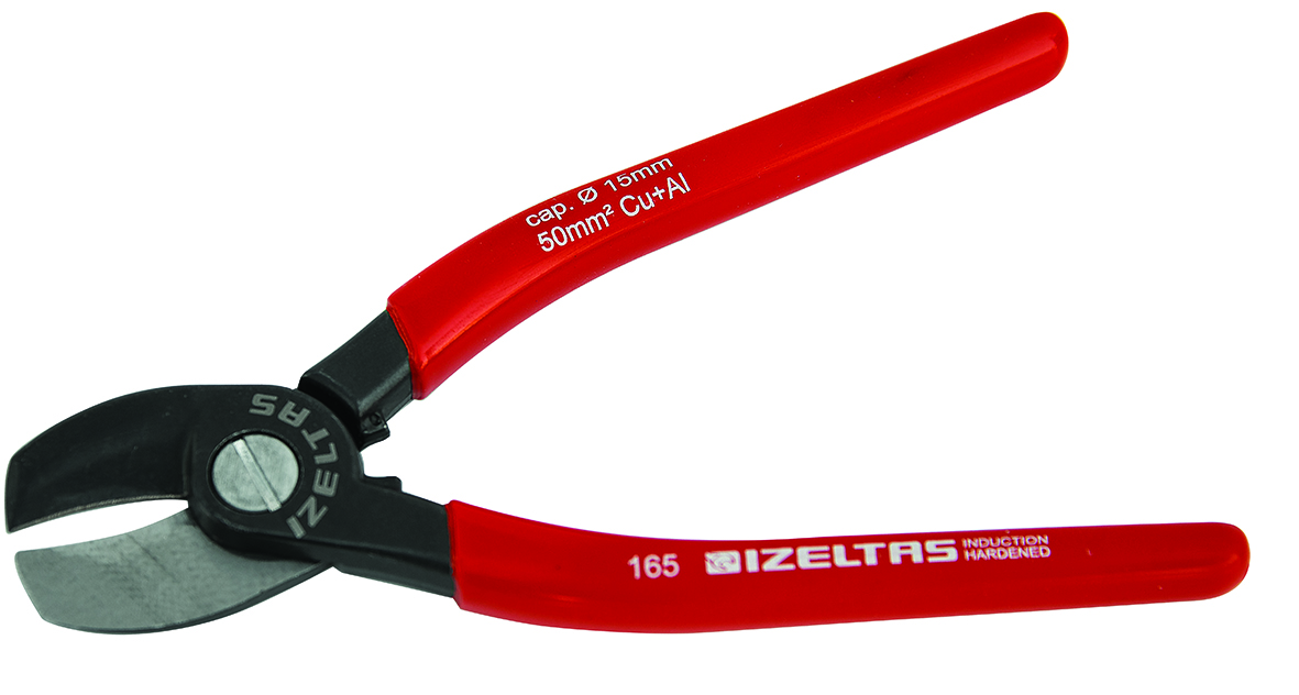 İZELTAŞ 3715160165 Tek Ağızlı Kablo Kesici 165Mm