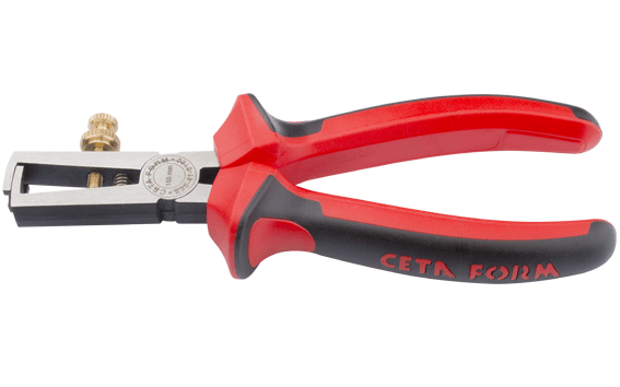 Cetaform E25-41-0160 Kablo Sıyırma Pensesi (Polisajlı/Duotech Sap)  160-6" - 10Mm2