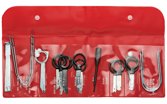 Cetaform N43-1020 20 Parça Oto Teyp Sökme Aparat Takımı