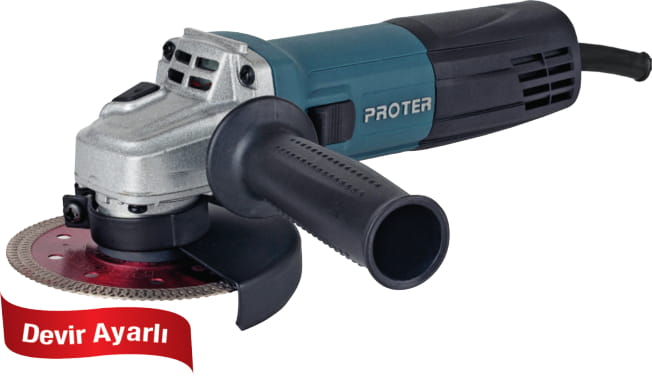 PROTER PA 715 E Elektronik Hız Avuç Taşlama 115 Mm - 750 W