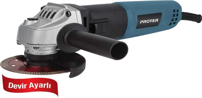 PROTER PA 915 E Elektronik Hız Avuç Taşlama 115 Mm - 900 W