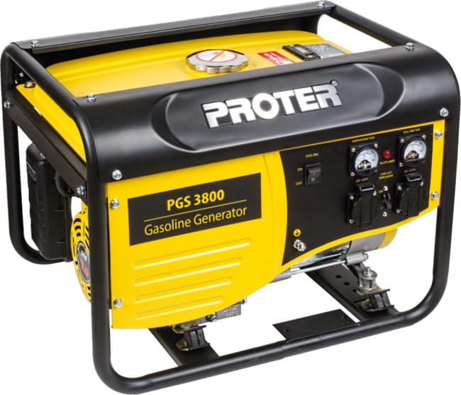 PROTER PGS 3800 Benzinli Jeneratör Monofaze-İpli Çalışma