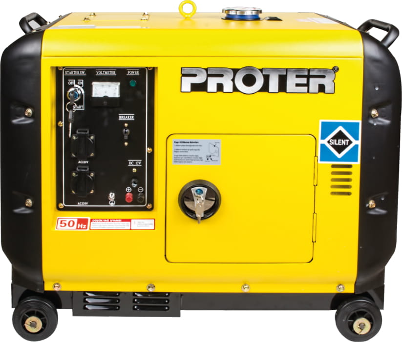 PROTER PGS 7500 SD Sessiz Jeneratör Dizel-Monofaze