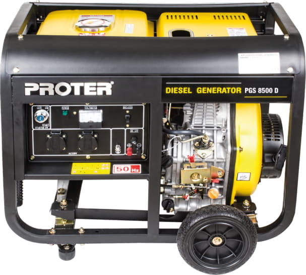 PROTER PGS 8500 D Dizel Jeneratör Monofaze-Marşlı