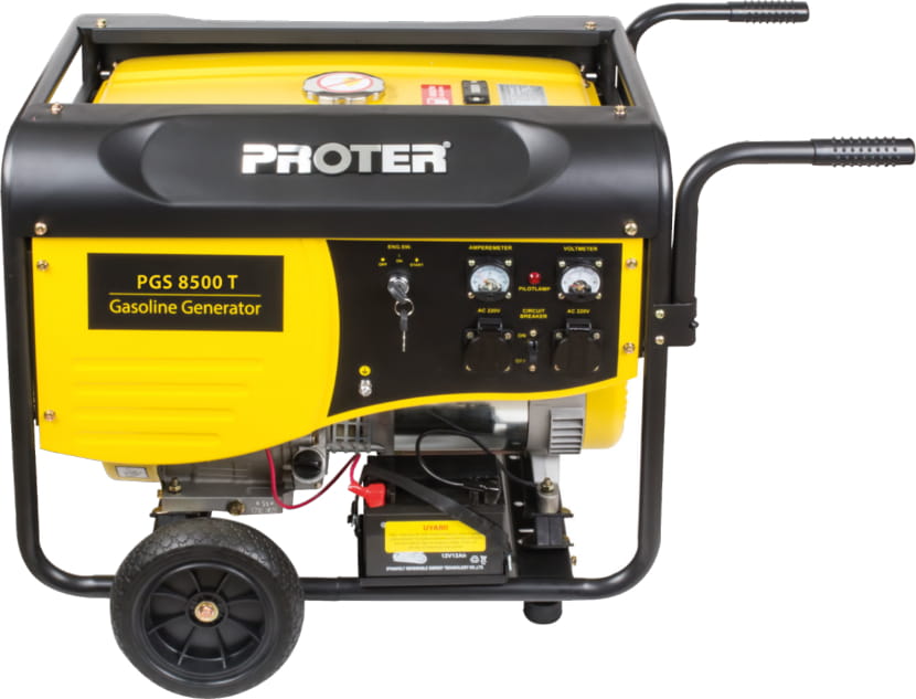PROTER PGS 8500 T Benzinli Jeneratör Trifaze-Marşlı