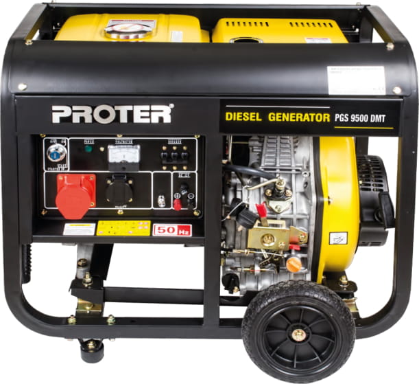 PROTER PGS 9500 DMT Dizel Jeneratör Trifaze-Marşlı