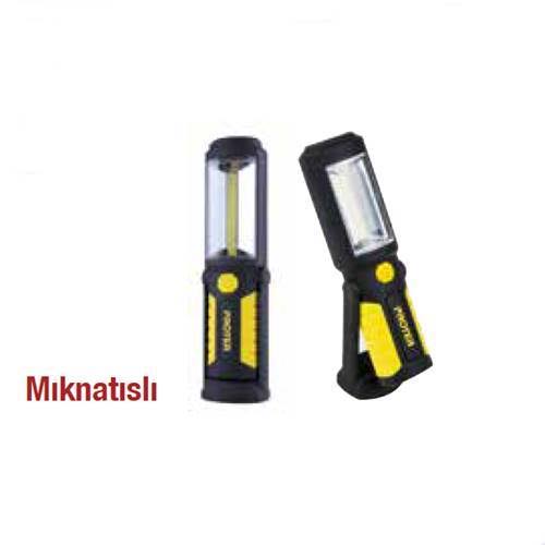 PROTER PL 123 S Şarjlı El Feneri - 2 W Led