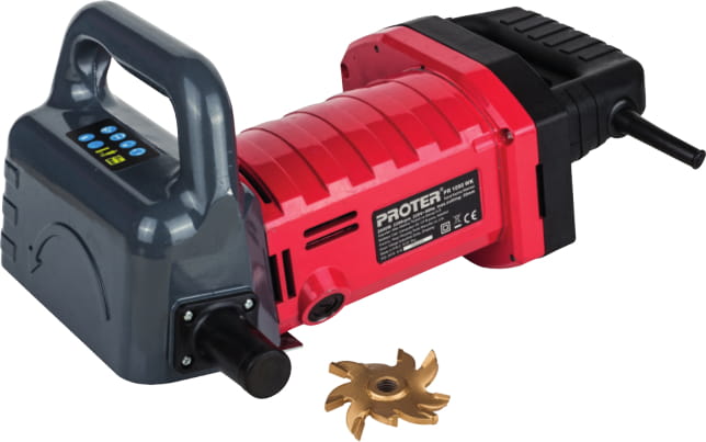 PROTER PR 1090 WK Kanal Kazıma Makinesi (Tek Bıçak) 35 Mm - 2200 W