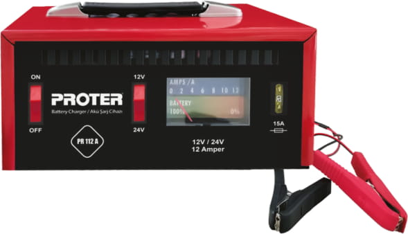 PROTER PR 112 A Akü Şarj Cihazı 24 V - 12 A
