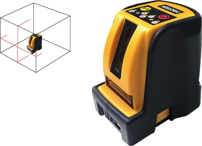 PROTER PR 130 DS Lazer Şakül Distomat (Yatay/Dikey Lazer)