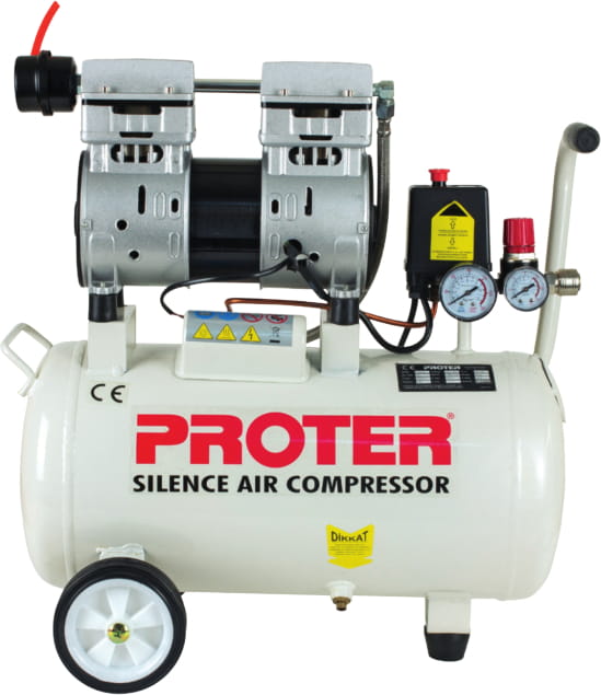 PROTER PR 24 24 Lt Sessiz & Yağsız Hava Kompresörü