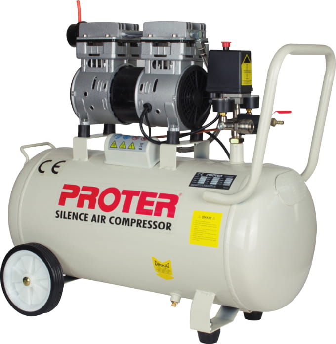 PROTER PR 40 40 Lt Sessiz & Yağsız Hava Kompresörü