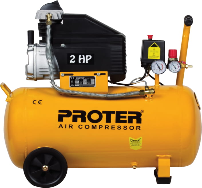 PROTER PR 50 B 50 Lt 2 Hp 8.0 Bar Hava Kompresörü