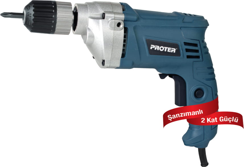 PROTER PR 770 RL Şanzımanlı Darbesiz Matkap 13 Mm 750 W