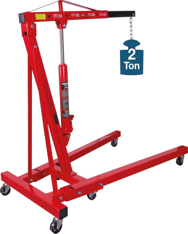 PROTER PR 9220 W 2 Ton Katlanır Hidrolik Vinç