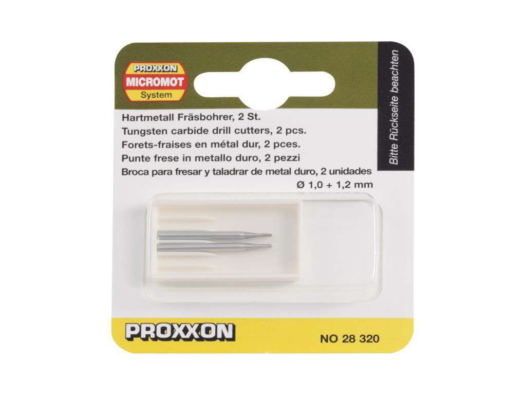 Proxxon 28320 Tungsten Karbür Freze Ucu Seti 2'li