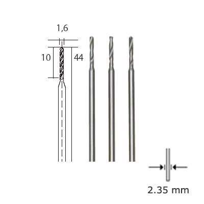 Proxxon 28858 HSS Matkap Ucu Seti 1,6 mm - 3'lü