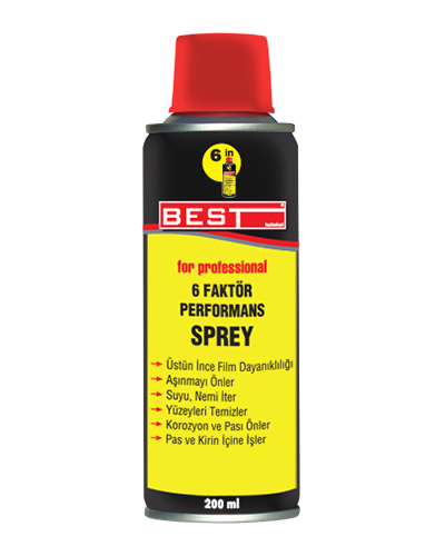 Best Ps 6.1 6 In One Performans Sprey 200 Ml