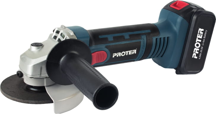 PROTER PST 415 AG Şarjlı Avuç Taşlama Makinesi 20.0 V - 4.0 Ah/Li-On