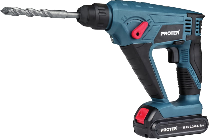 PROTER PST 820 HD Şarjlı Pnömatik Delici Matkap 2.0 Ah/Li-On -18.0 V
