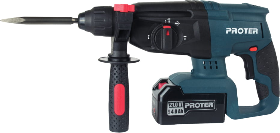 PROTER PST 940 HD Şarjlı Pnömatik Kırıcı Delici 21.0 V - 4.0 Ah/Li-On