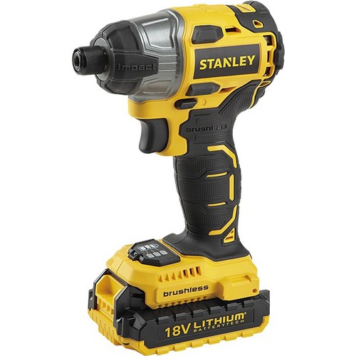 Stanley - SBI201D2K - 18V / 2Ah Kömürsüz Darbeli Somun Sıkma