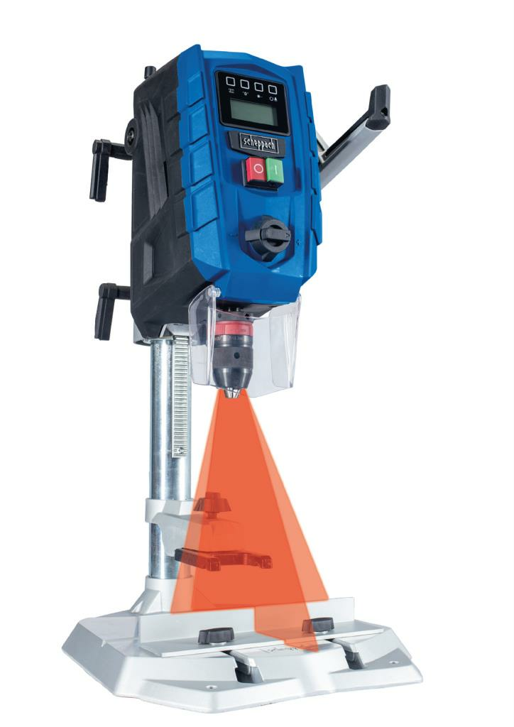 Scheppach DP60 Dijital Sütunlu Matkap 13mm 710W