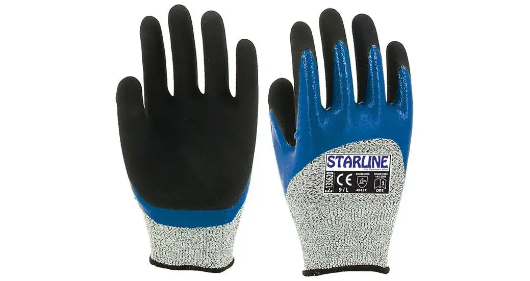 Starline E-135620 Kesilmeye Dirençli Nitril Eldiven
