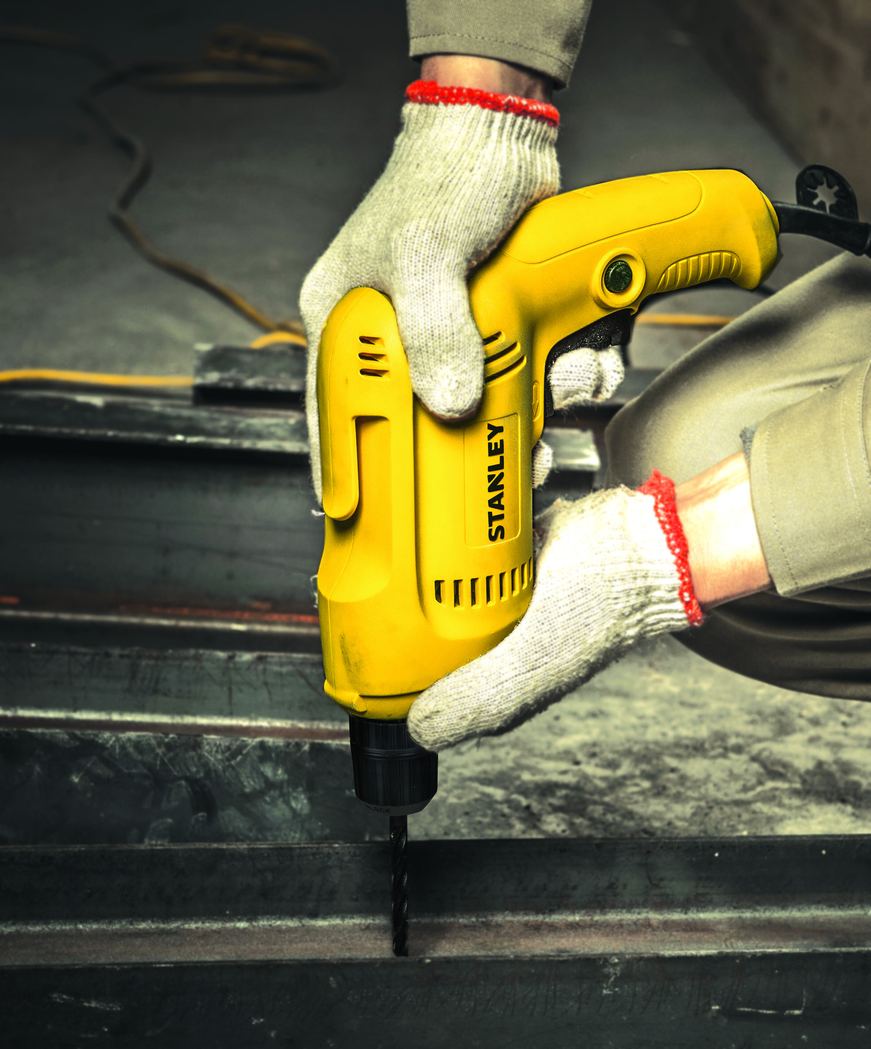 Stanley STDR5510C 550Watt 10mm Profesyonel Darbesiz Matkap
