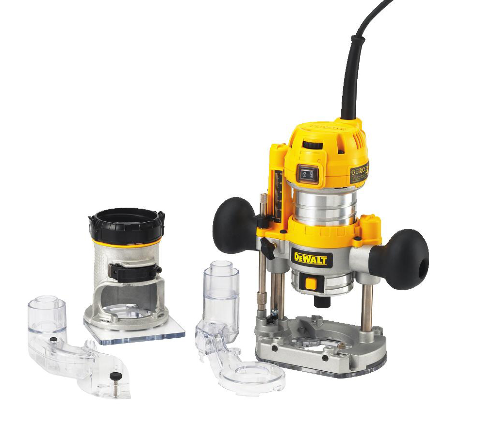 Dewalt D26204k El Frezesi 900w 2 Adet Hassas Ayarlı Paralel Kesme Kılavuzu
