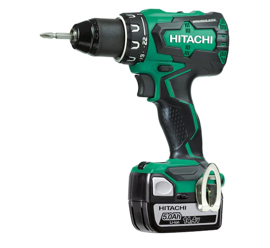 HITACHI DS14DBSL Akülü Matkap Vidalama 14.4 V / 5.0 Ah / 60 Nm