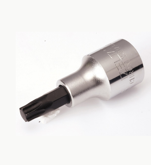 İZELTAŞ 1107061315 Tr 15 Delikli Tork Uçlu Lokma 1/4"